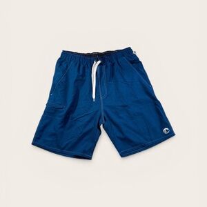 NWT Men's Anti-Chafe Blue Swim Trunks
